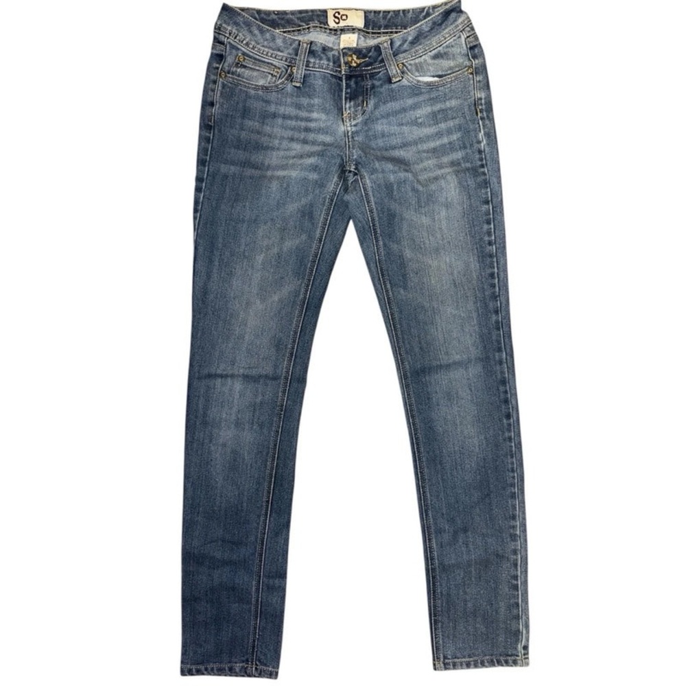SO Women's Denim Straight Leg Jeans